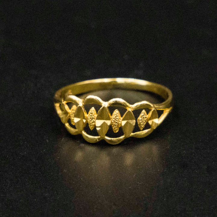 22K Gold Ring Zero Making Charges AFZM00496