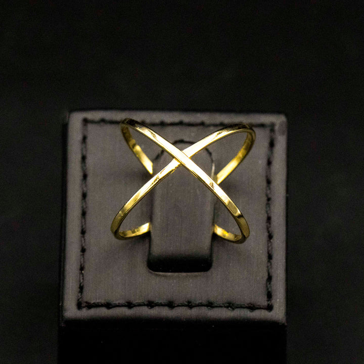 18K Gold Ring In Zero Making Charges AFZM00499