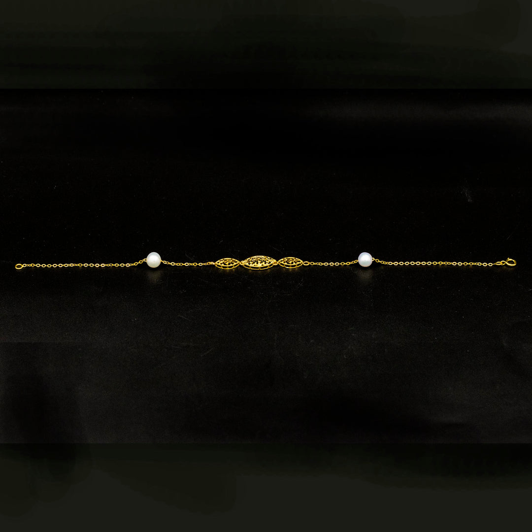 21K Gold Bracelet In Zero Making Charges AFZM00503