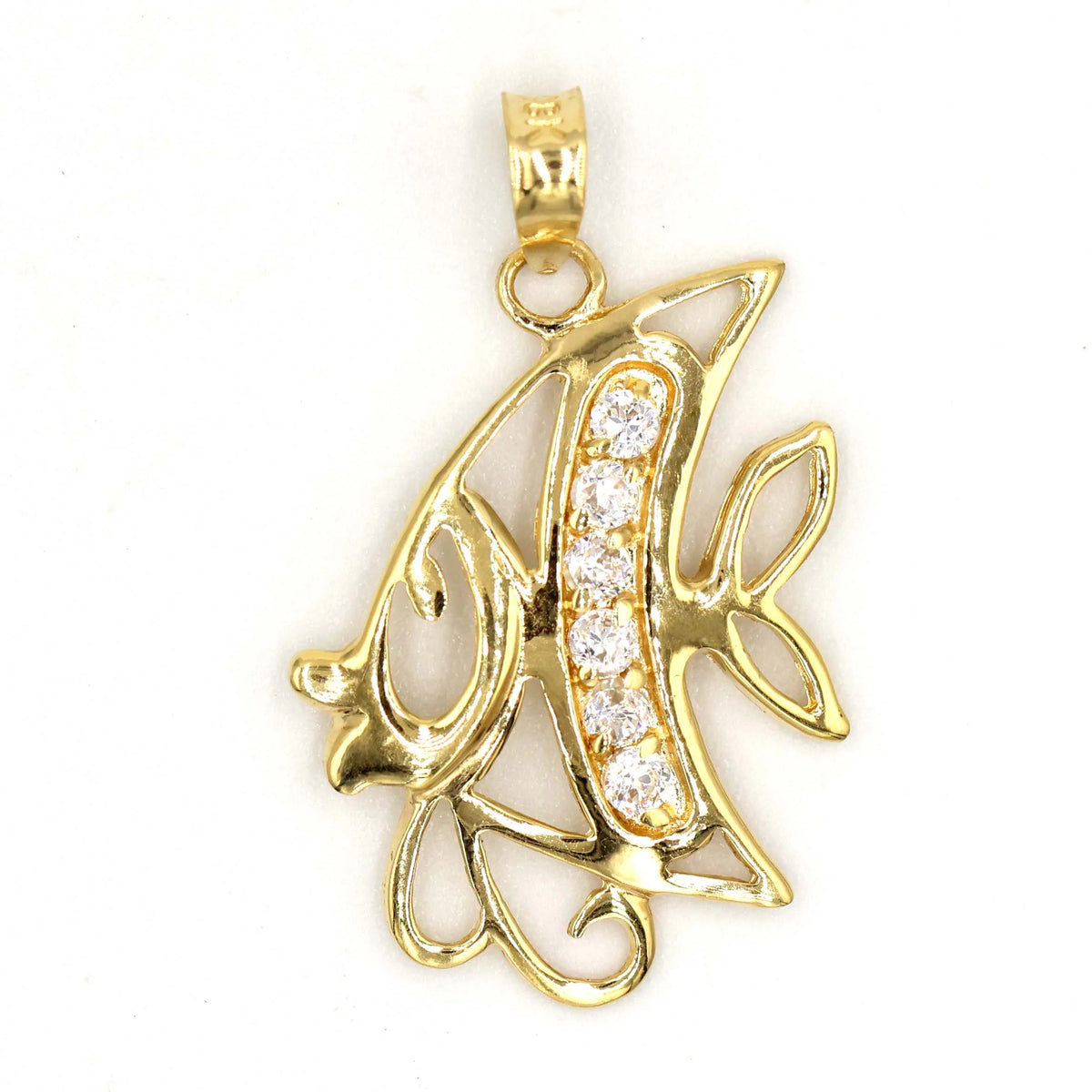 18K Gold Arabic Calligraphy Pendant - AL FANAN