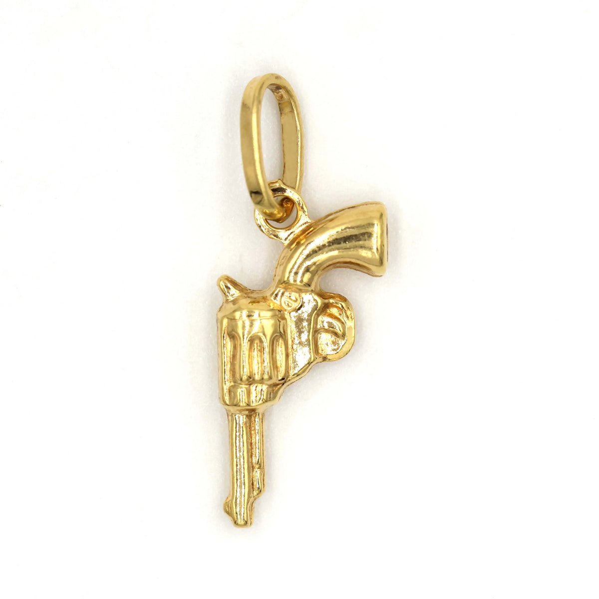 18k Gold Gun Pendant  - AL FANAN