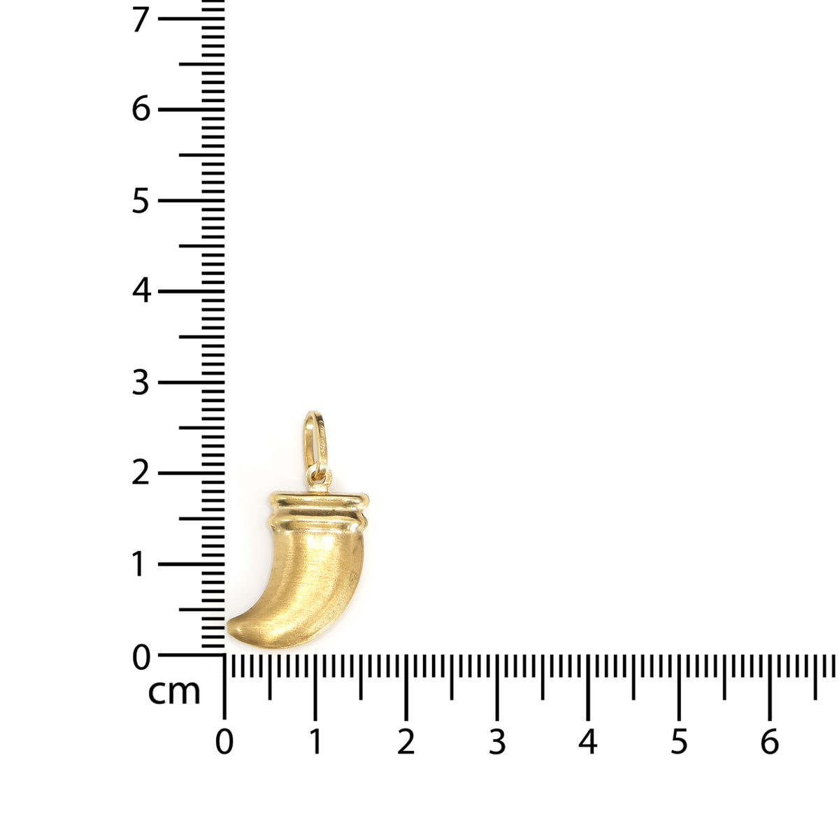 18K Gold Charms & Pendants – Refined Elegant Design – Size Reference