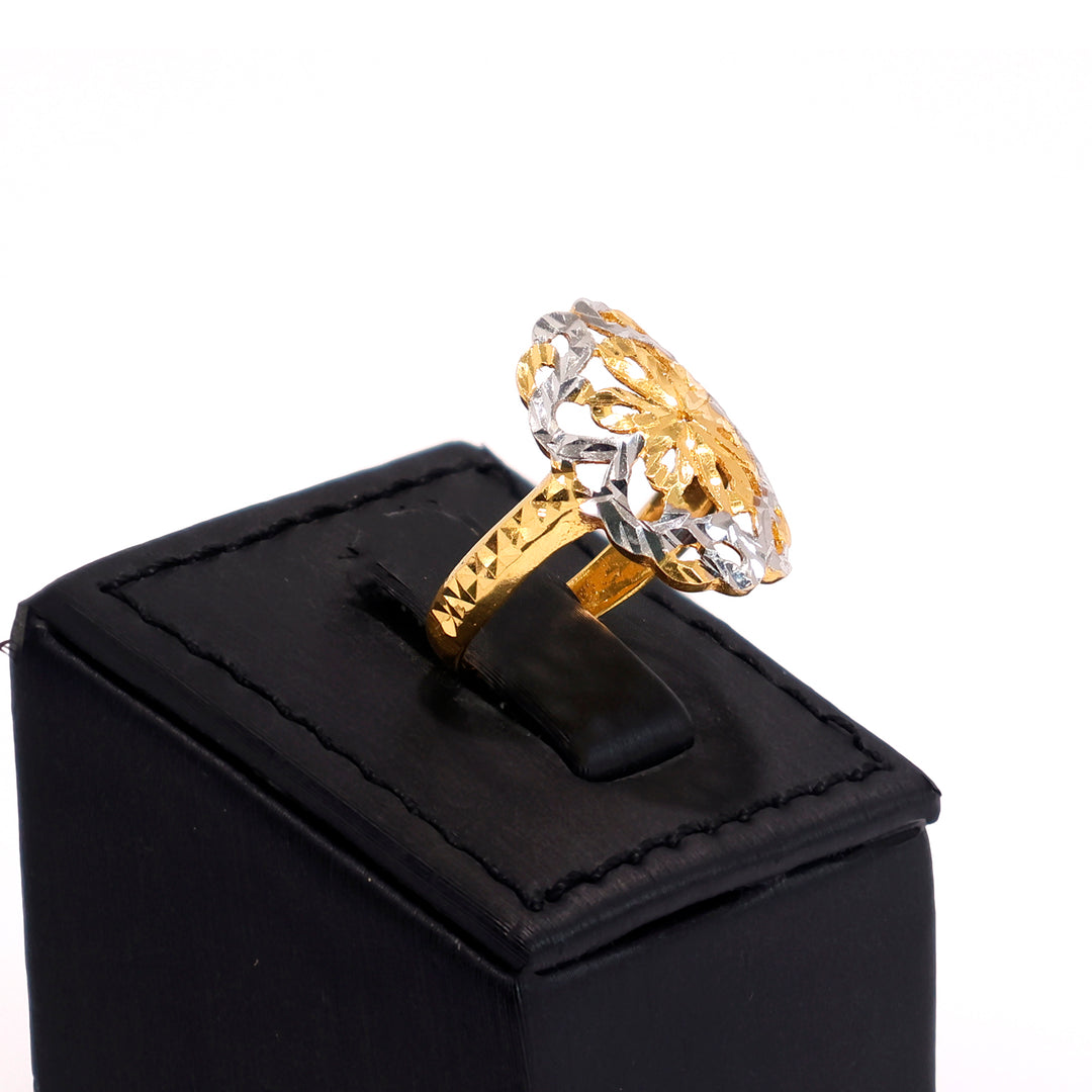 22K Gold Ring – refined modern look – Zero Making Charge - Side Angle