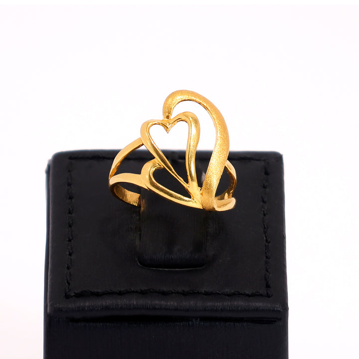22K Gold Ring – slim everyday-wear profile – Zero Making Charge - Main View