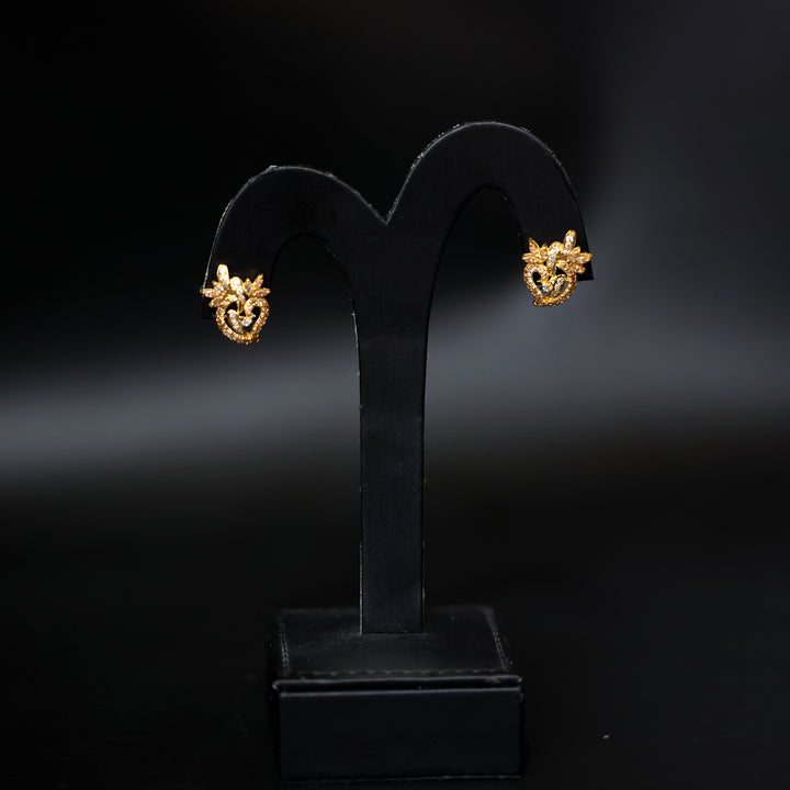 22K Gold Earrings No Making Charges BG80008911