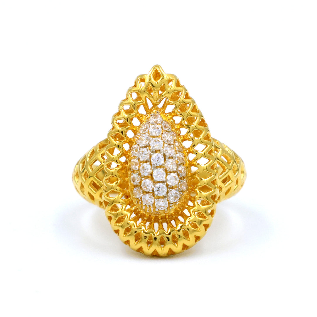 22K Gold Ring No Making Charges | Singapore Design