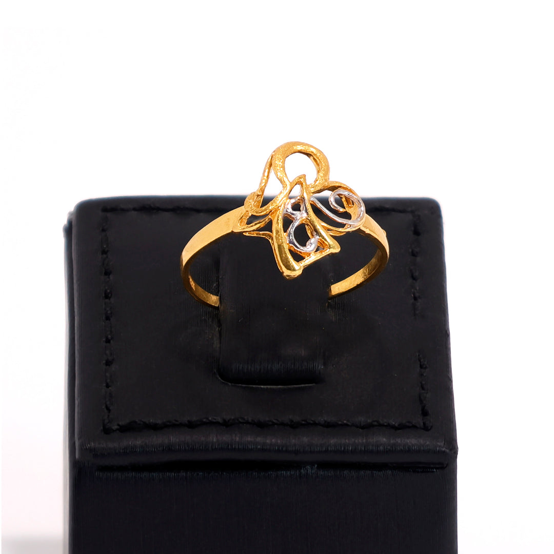 22K Gold Ring – elegant classic design – Zero Making Charge - Main View