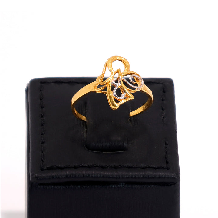 22K Gold Ring – elegant classic design – Zero Making Charge - Main View