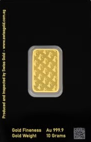 24K Gold Bar SWISS Bars