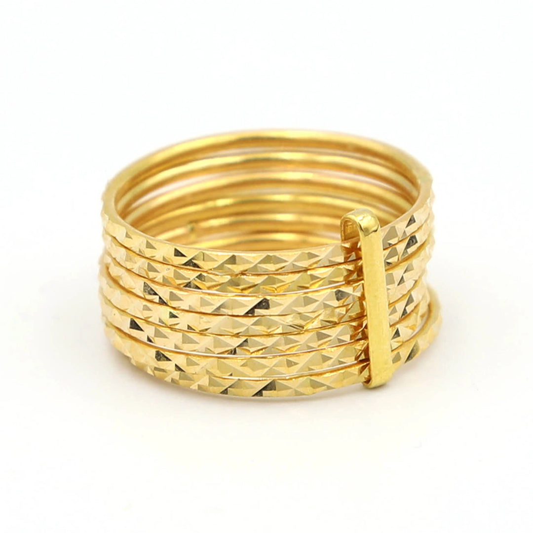 bridge style ring -Al Fanan