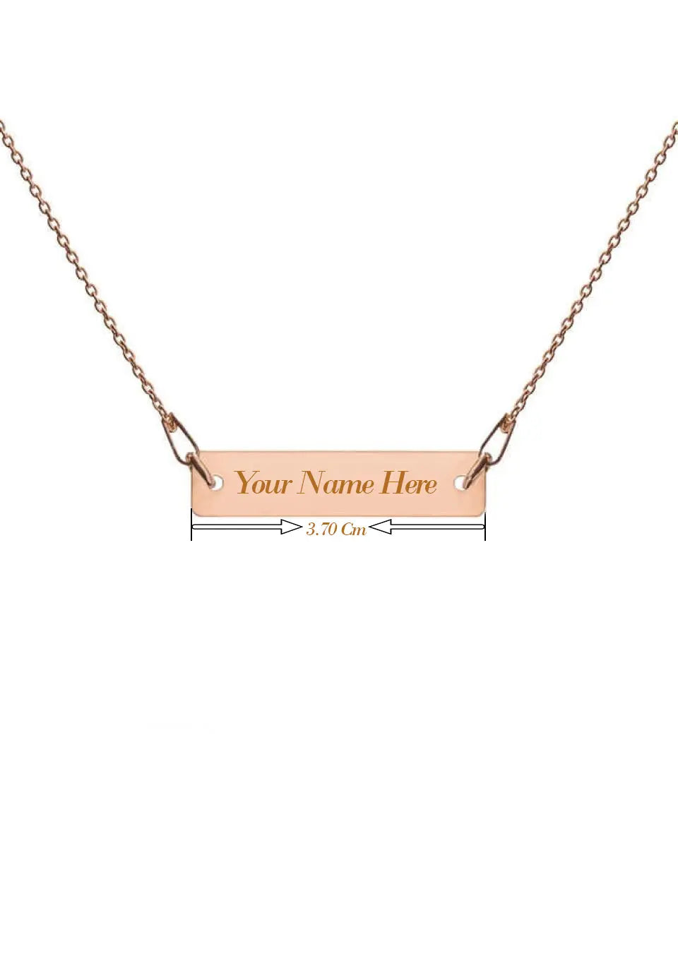 Name Plate Necklace Customizer