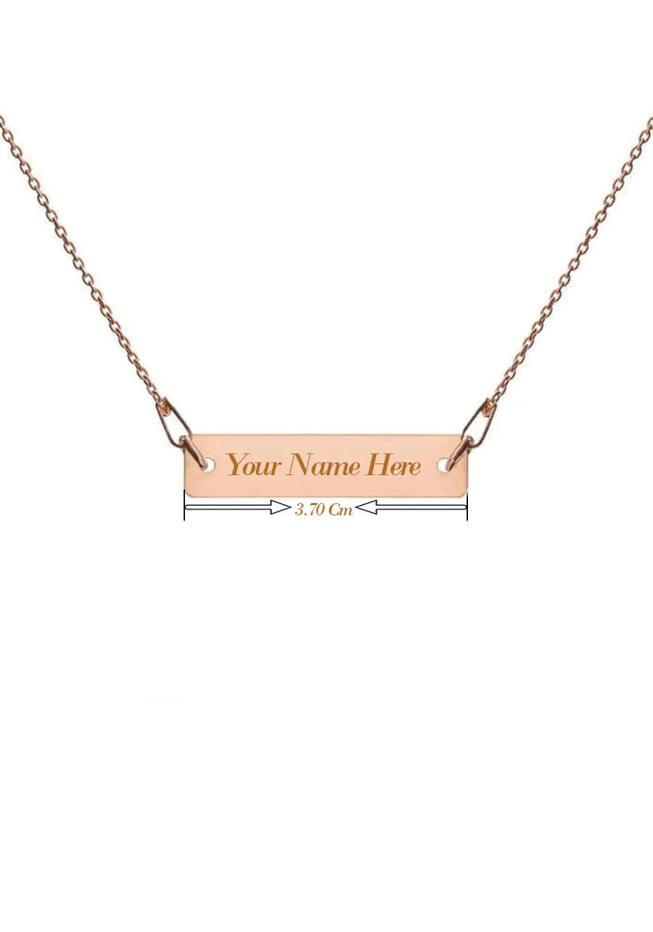 Name Plate Necklace Customizer