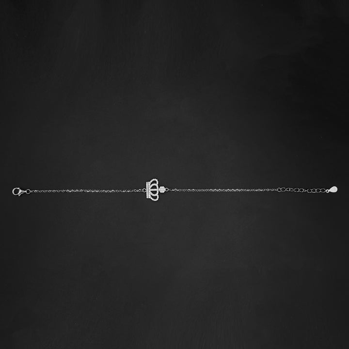 925 Silver Crown Bracelet for her