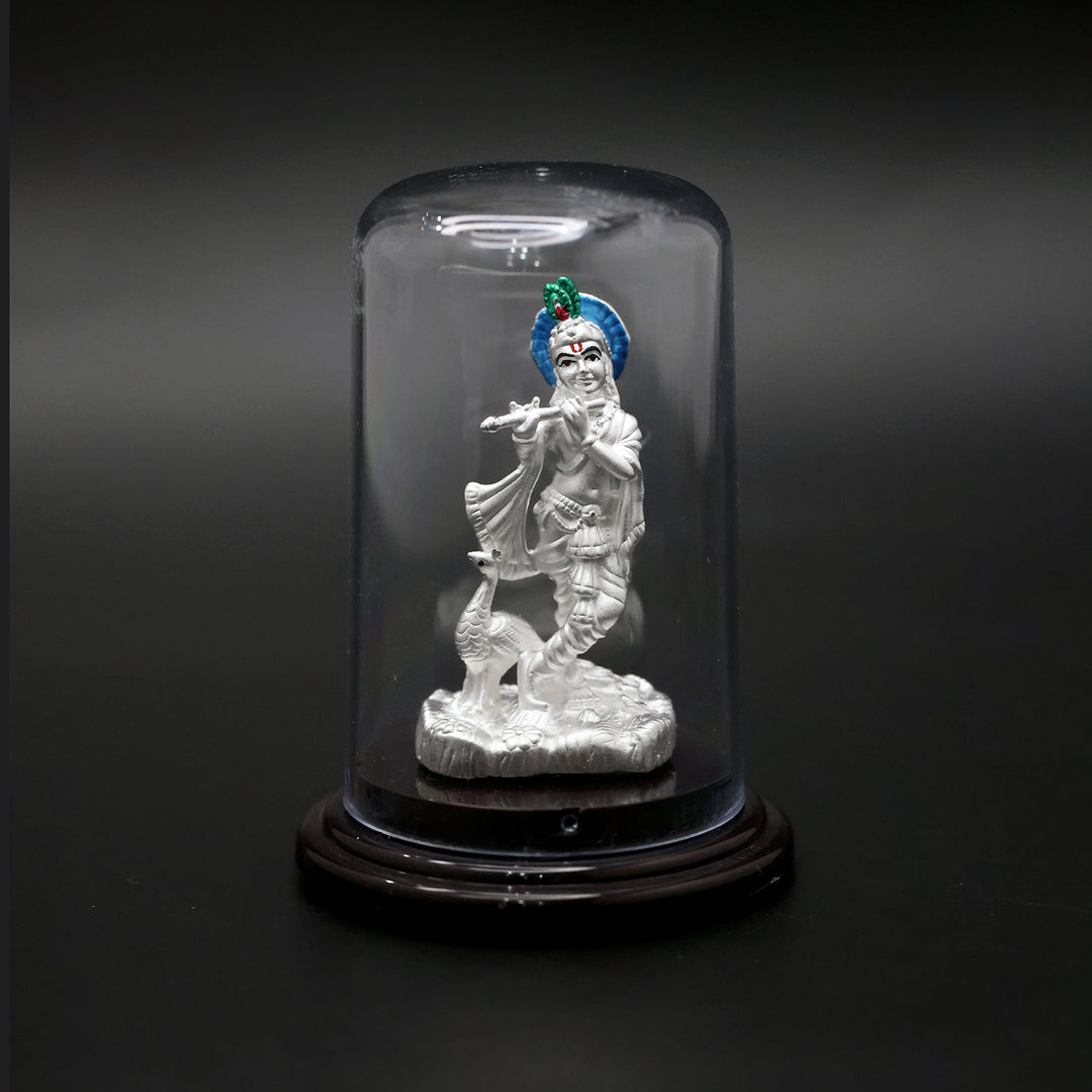 925 Silver Shri Krishna Idol SI00003