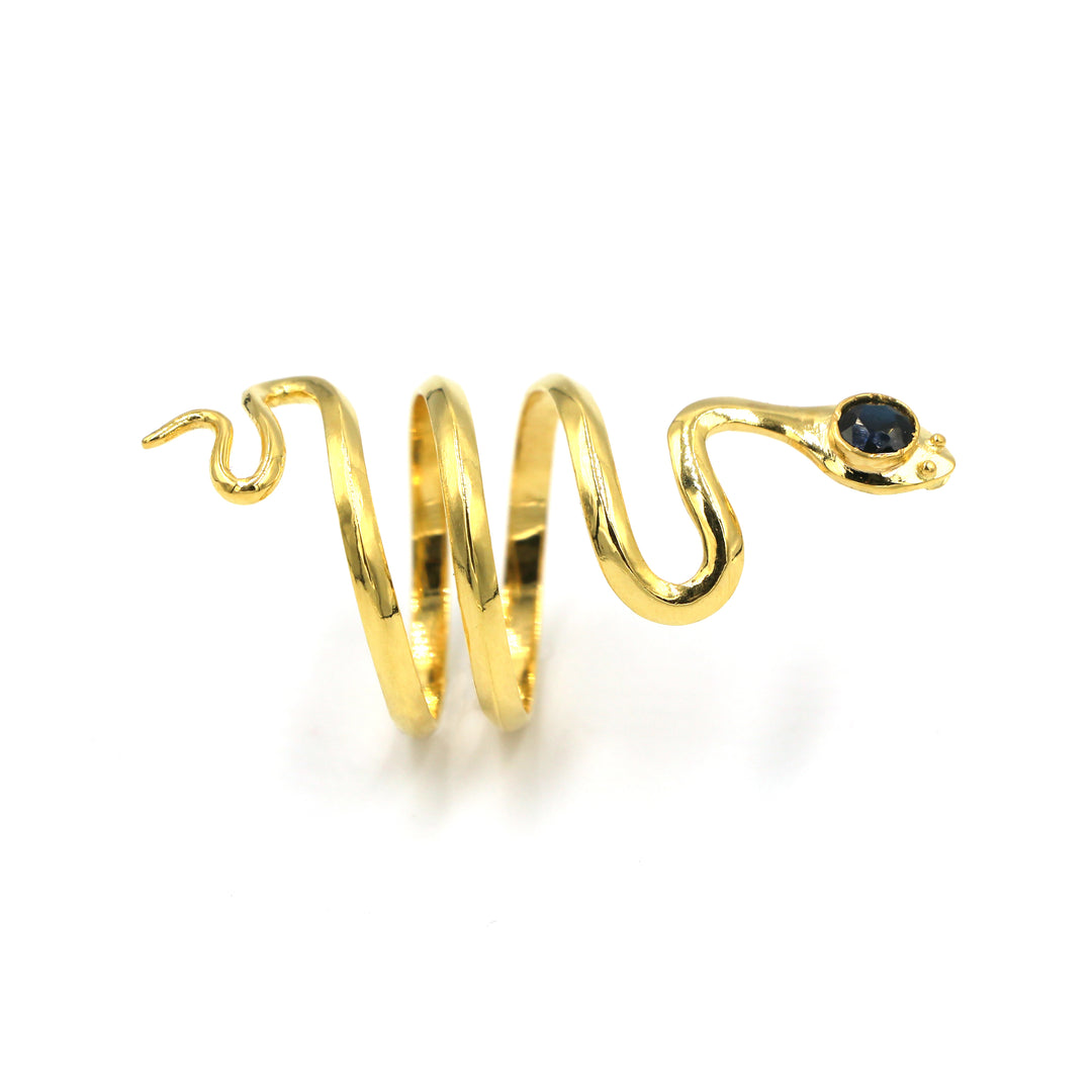 22K Gold Snake Ring WorkShop