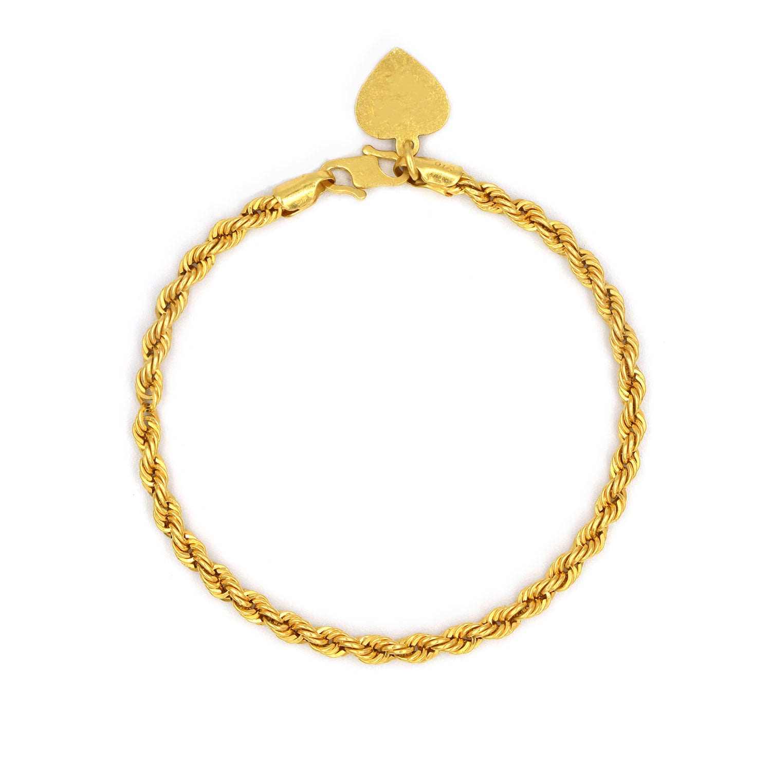 Qoo10 - 22k / 916 Gold Baby Bracelet : Watch & Jewelry