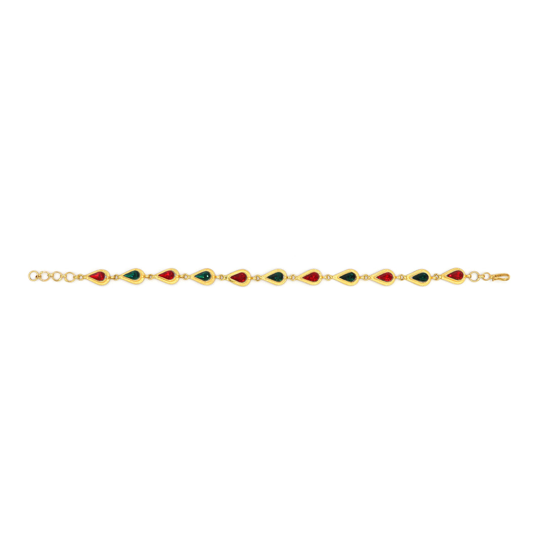 21K Gold Bracelet Without Making Charges AFB04618