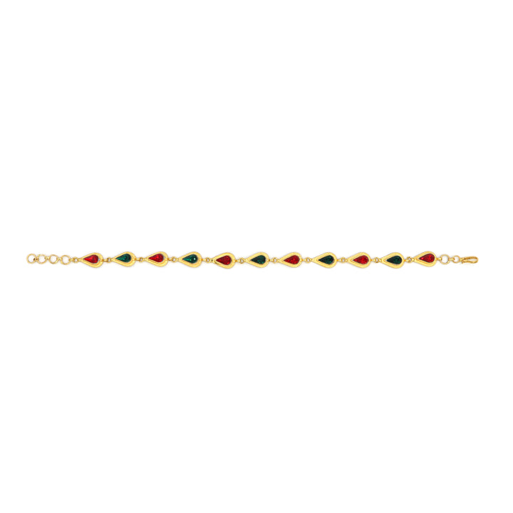 21K Gold Bracelet Without Making Charges AFB04618