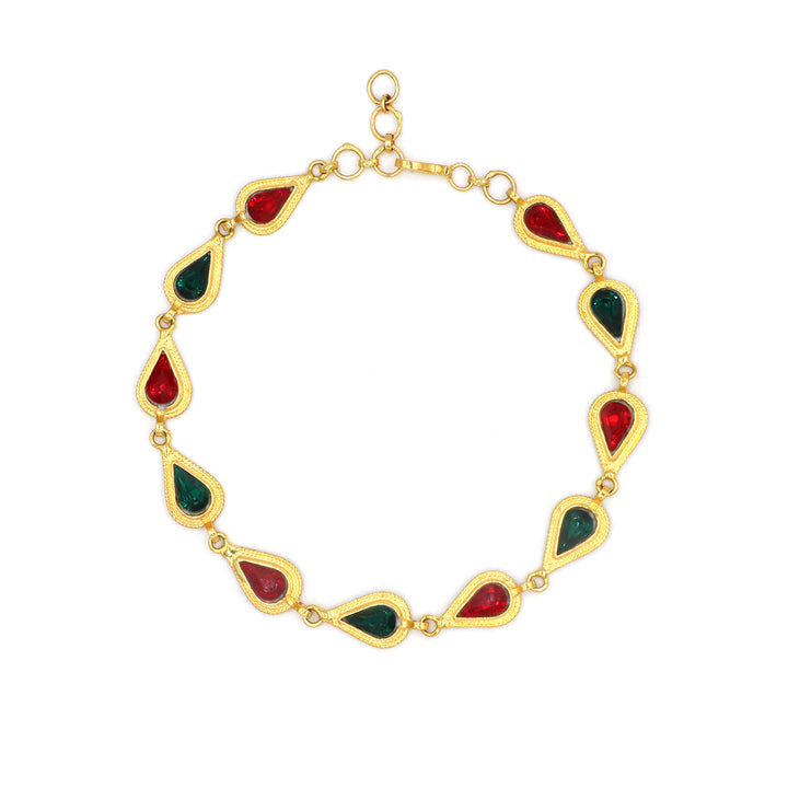 21K Gold Bracelet Without Making Charges AFB04618