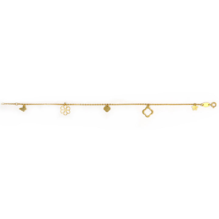 18K Gold Bracelet AFB06401
