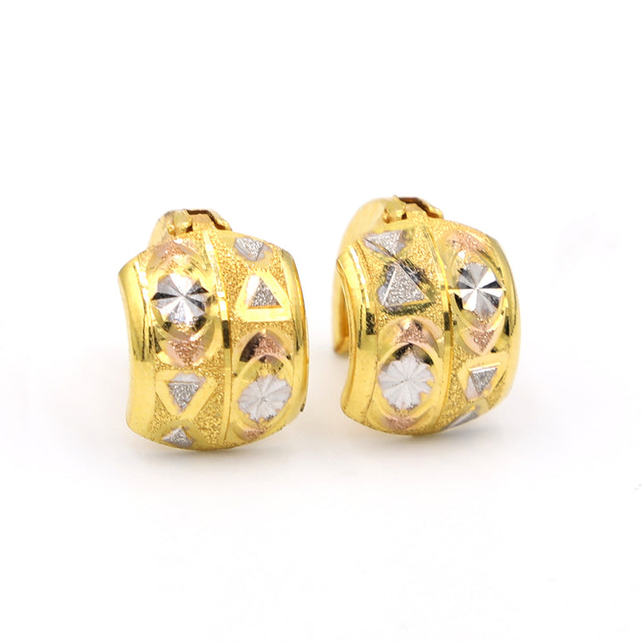 22K Earrings - Al Fanan Jewellery