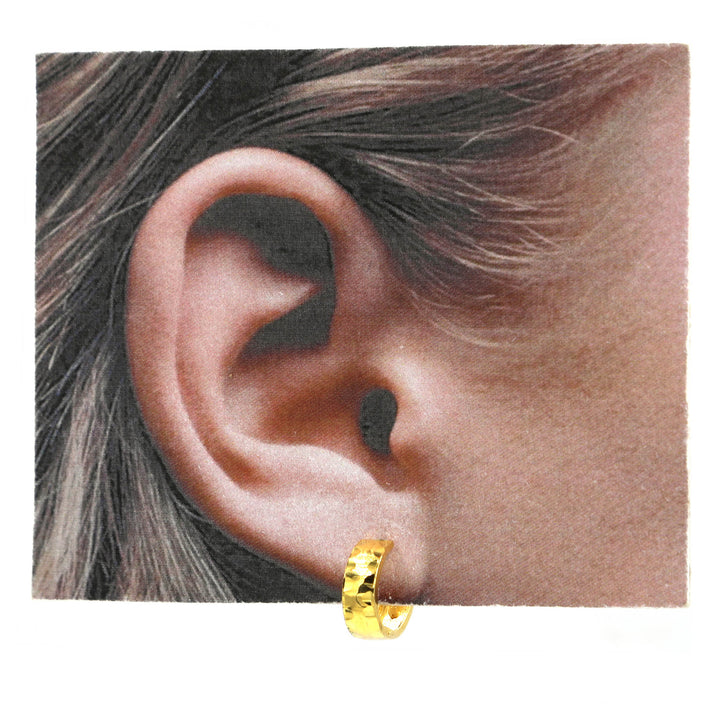21K Earrings AFE04904 - Al Fanan Jewellery