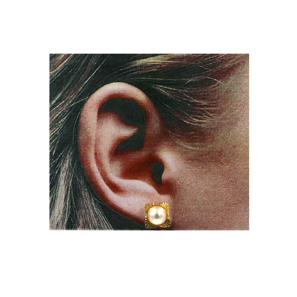 21K Gold Earrings AFE05255 GoldGift
