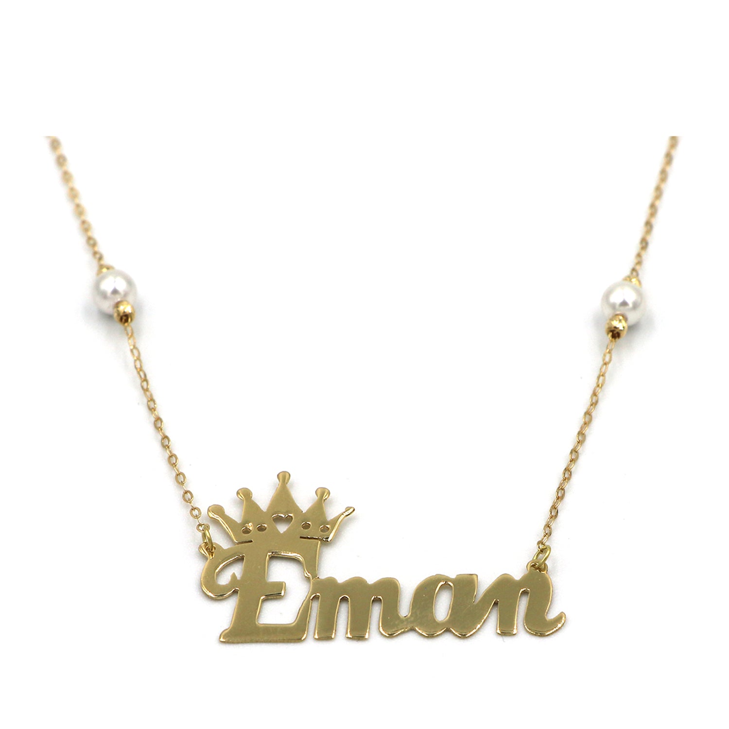 Eman clearance name necklace