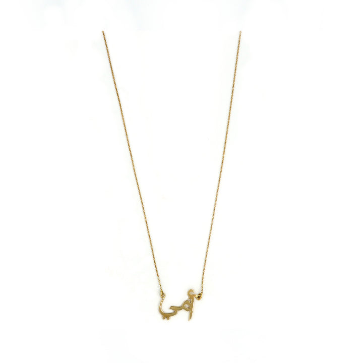 18K Gold Necklace AFN01484