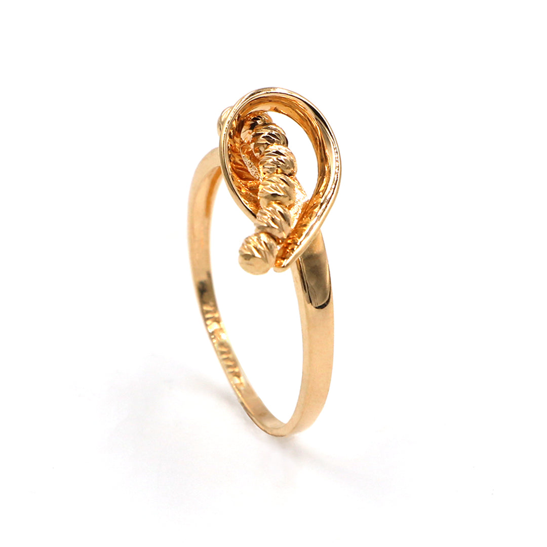 21K Gold Ring AFR01495 GoldGift