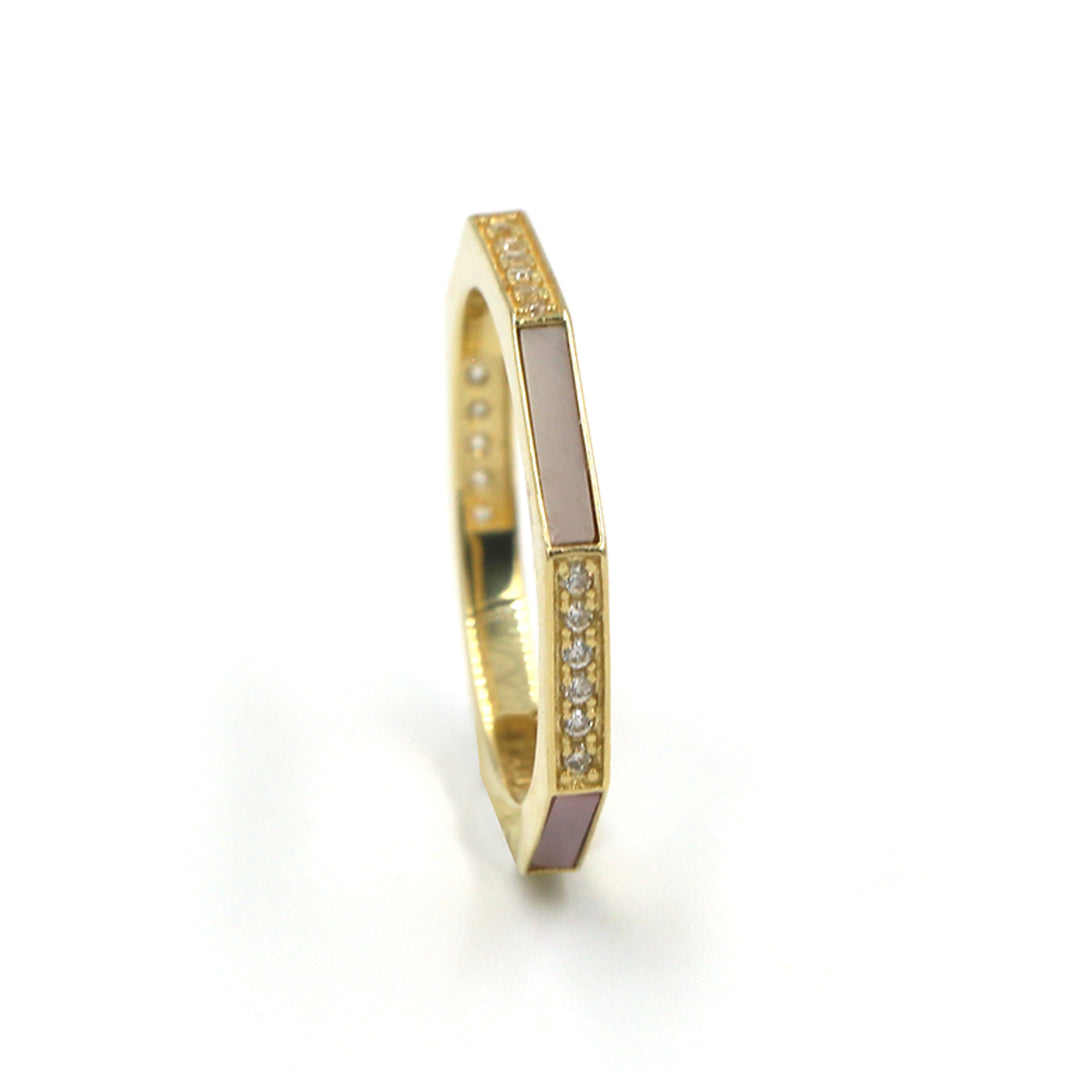 18K Gold Modern Ring