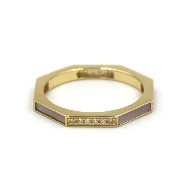 18K Gold Modern Ring
