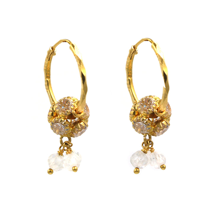22K Gold Earrings BG80003247 GoldGift