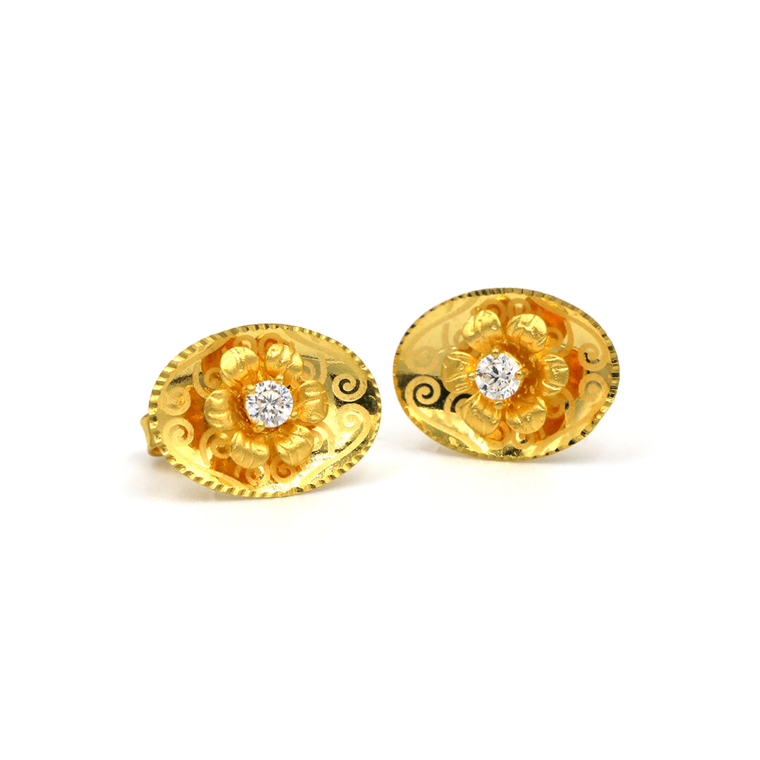 22K Gold Earrings BG80003558 GoldGift