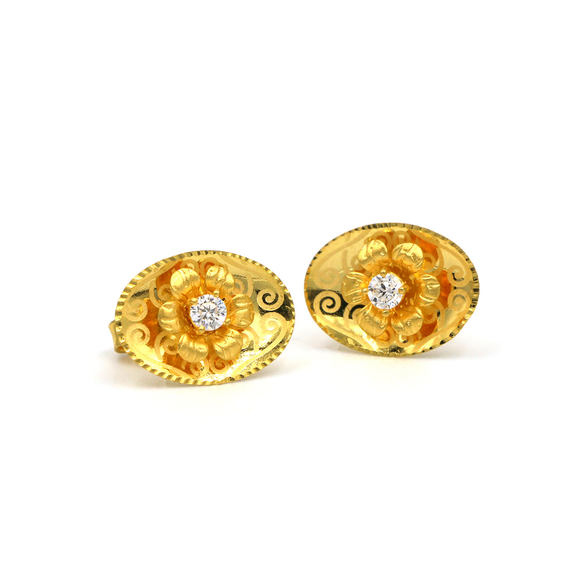 22K ذهب أقراط BG80003558 ذهبهدية