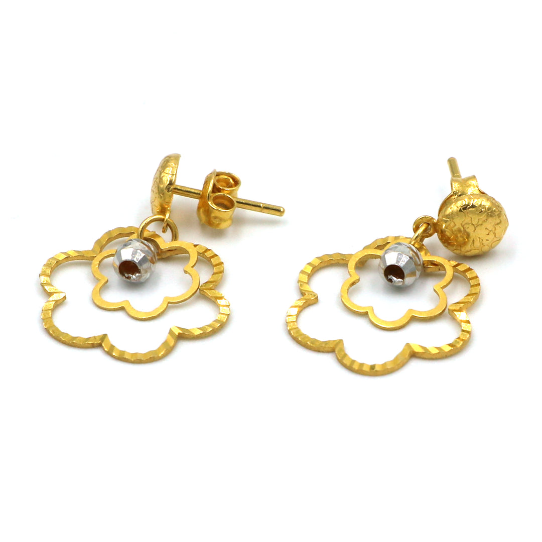 22K Gold Earrings BG80005716 GoldGift