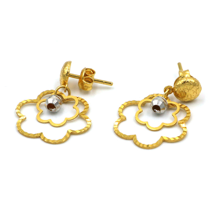 22K Gold Earrings BG80005716 GoldGift