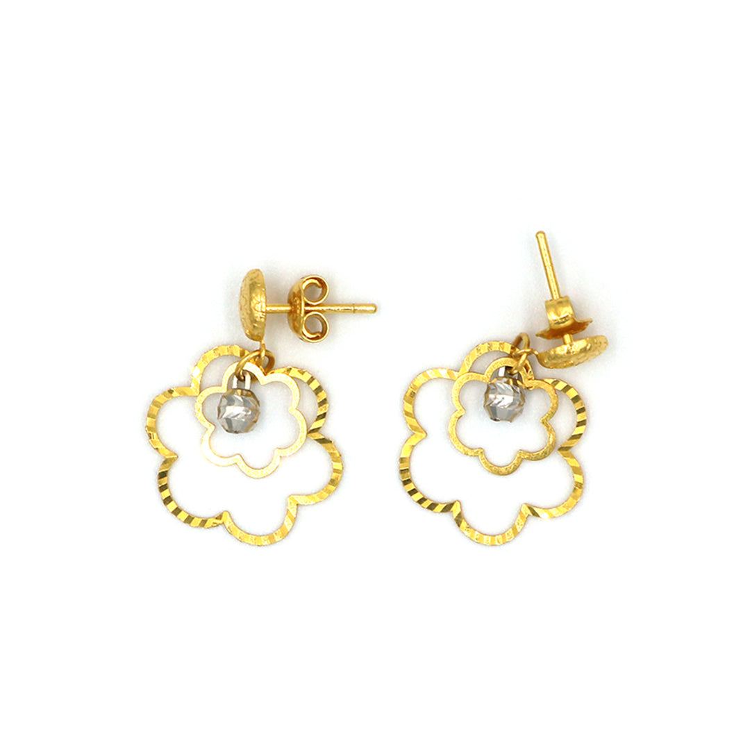 22K Gold Earrings BG80005716 GoldGift