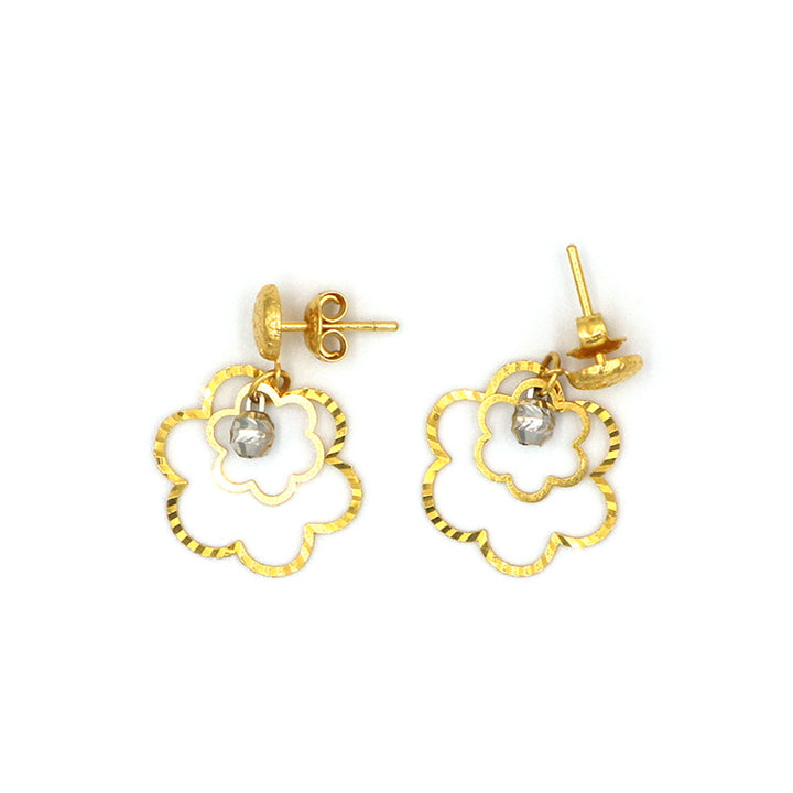 22K Gold Earrings BG80005716 GoldGift