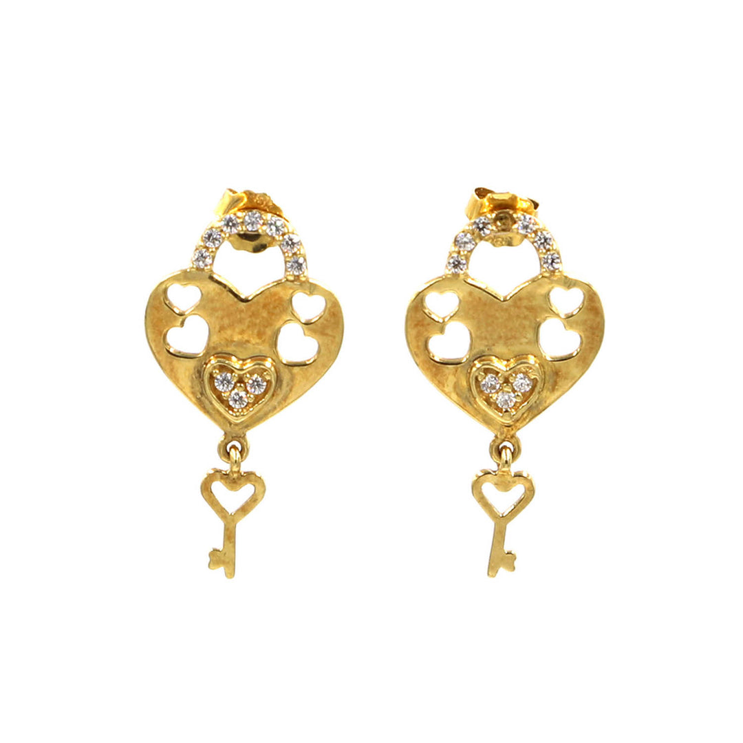 18K Earrings - Al Fanan Jewellery