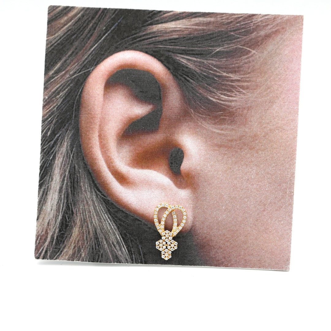 21K Earrings BG80010406 - Al Fanan Jewellery