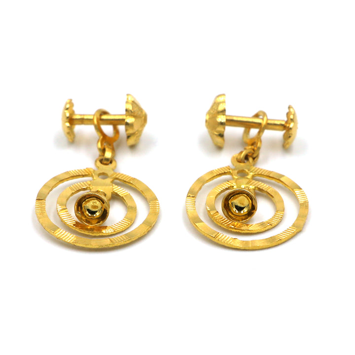 22K Gold Earrings BG80010701 GoldGift