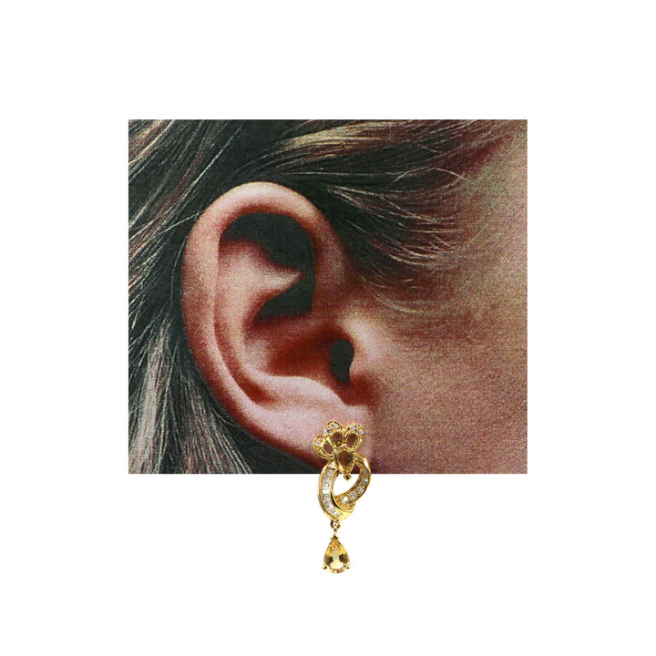 18K Gold Earrings BG80013828 GoldGift